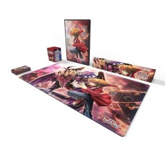 Tapis de jeu - KONAMI - Yu-Gi-Oh! - Jaden & Yubel pour duels - Caoutch