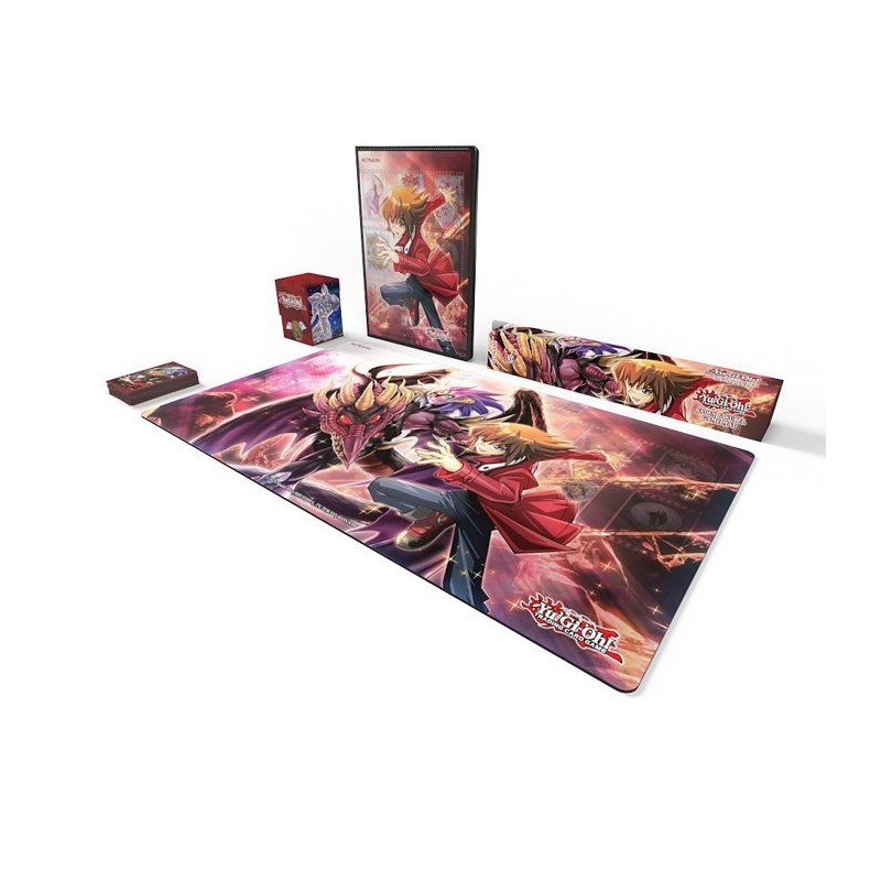 Tapis de jeu - KONAMI - Yu-Gi-Oh! - Jaden & Yubel pour duels - Caoutch