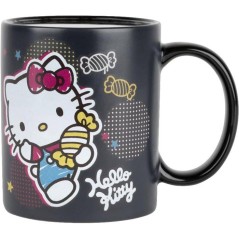Mug thermoréactif - Konix - Hello Kitty - 320 ml - Motif bonbons - No