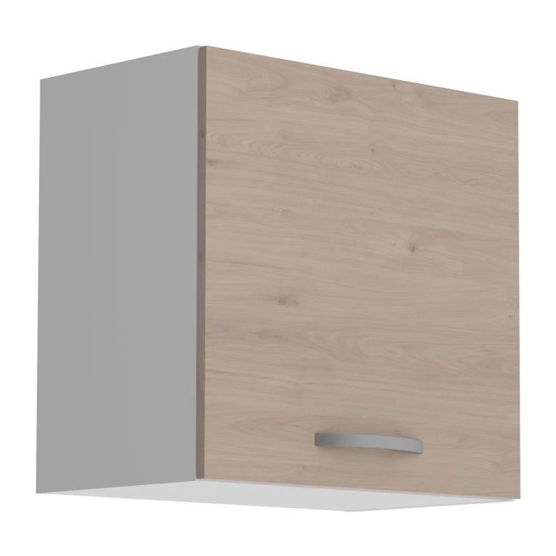 OSLO Meuble haut 1 porte - Décor Chene Jackson - L 60 x P 36 x H 58 c OSLO Meuble haut 1 porte - Décor Chene Jackson - L 60 x P 36 x H 58 c