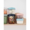 BÉABA - Lot 6 Portions Clip - 2eme Age - 250ml - 100% Hermetique - Em