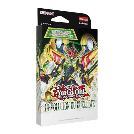 Pack de 3 boosters - KONAMI - Yu-Gi-Oh! - L'Évolution du Duelliste -