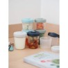 BÉABA - Lot 6 Portions Clip - 2eme Age - 250ml - 100% Hermetique - Em