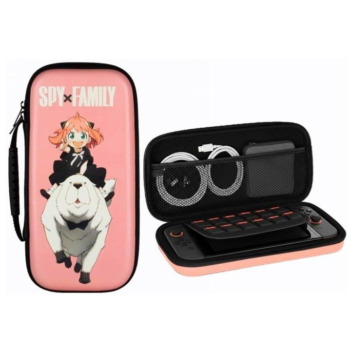 Housse de protection et transport - Nintendo Switch 2 - Konix - Spy x Family - Rangement accessoires - Anya et Bond Forger - Ros Housse de protection et transport - Nintendo Switch 2 - Konix - Spy x Family - Rangement accessoires - Anya et Bond Forger - Ros