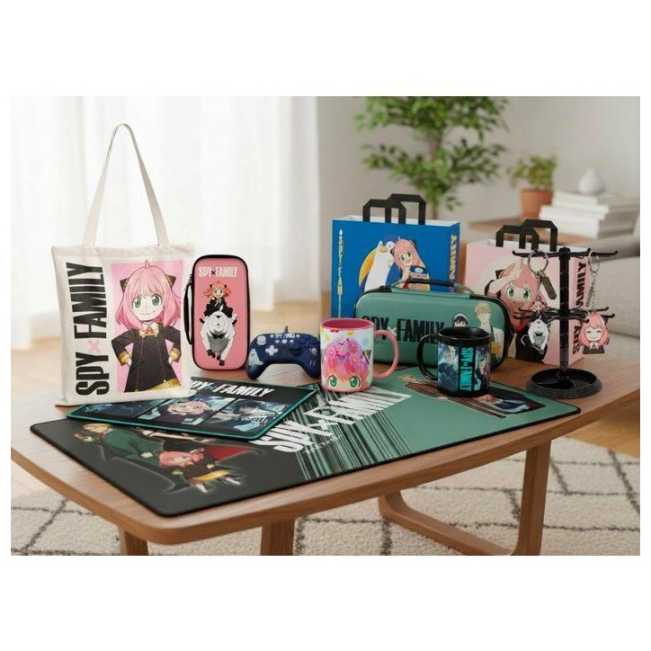 Housse de protection et transport - Nintendo Switch 2 - Konix - Spy x Family - Rangement accessoires - Anya et Bond Forger - Ros Housse de protection et transport - Nintendo Switch 2 - Konix - Spy x Family - Rangement accessoires - Anya et Bond Forger - Ros