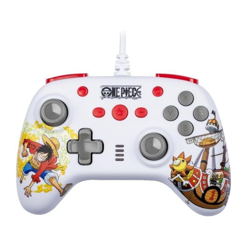 Manette de jeu - Nintendo Switch, Switch 2 et PC - One Piece - Filaire