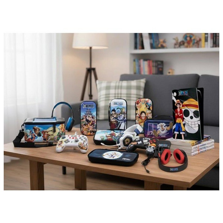 Manette de jeu - Nintendo Switch, Switch 2 et PC - One Piece - Filaire - Blanc - Fonction vibration - Câble 3 m - Luffy - Konix Manette de jeu - Nintendo Switch, Switch 2 et PC - One Piece - Filaire - Blanc - Fonction vibration - Câble 3 m - Luffy - Konix