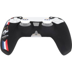 Coque de protection pour manette DualSense PS5 - Konix - FFF - Silicone - Appuie-pouces - Noir