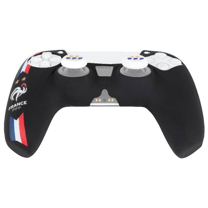 Coque de protection pour manette DualSense PS5 - Konix - FFF - Silicone - Appuie-pouces - Noir Coque de protection pour manette DualSense PS5 - Konix - FFF - Silicone - Appuie-pouces - Noir