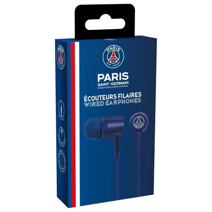 Écouteurs - Filaires - Konix - PSG - Haut-parleurs 10 mm - Microphone intégré - Connexion Jack 3,5 mm - Câble 1,4 m - Bleu Écouteurs - Filaires - Konix - PSG - Haut-parleurs 10 mm - Microphone intégré - Connexion Jack 3,5 mm - Câble 1,4 m - Bleu