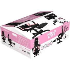 Chaise de Bureau Gaming - KONIX - Hello Kitty - Inclinaison siege 150