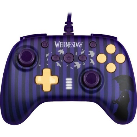 Manette de jeu - Nintendo Switch/Switch 2 et PC - Mercredi - Filaire -