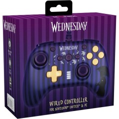 Manette de jeu - Nintendo Switch/Switch 2 et PC - Mercredi - Filaire -