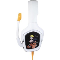 Casque gaming - Filaire - PS4, PS5, Switch, Xbox One et Series X|S - Konix - Naruto Shippuden - Microphone - Câble 1,5 m - Naru