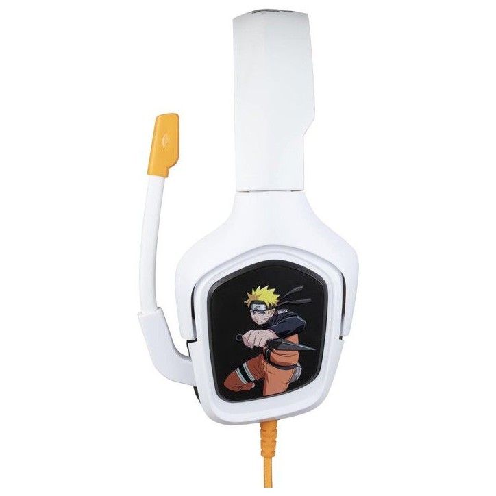 Casque gaming - Filaire - PS4, PS5, Switch, Xbox One et Series X|S - Konix - Naruto Shippuden - Microphone - Câble 1,5 m - Naru