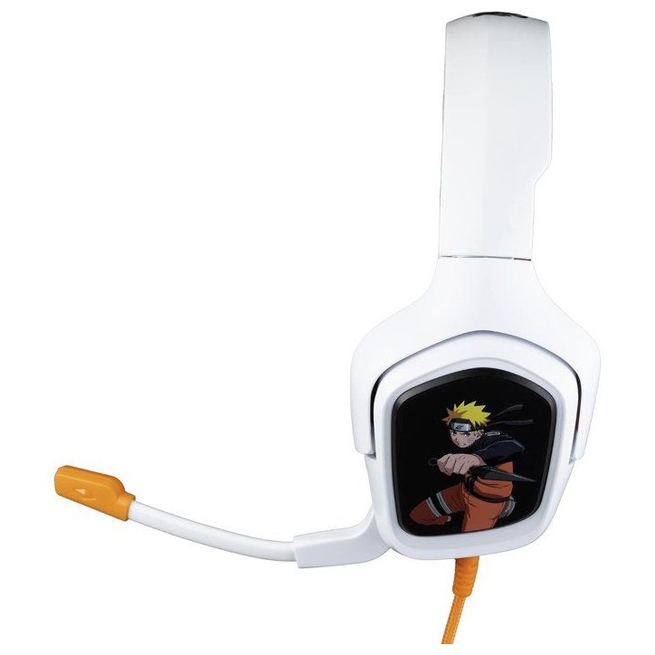 Casque gaming - Filaire - PS4, PS5, Switch, Xbox One et Series X|S - Konix - Naruto Shippuden - Microphone - Câble 1,5 m - Naru