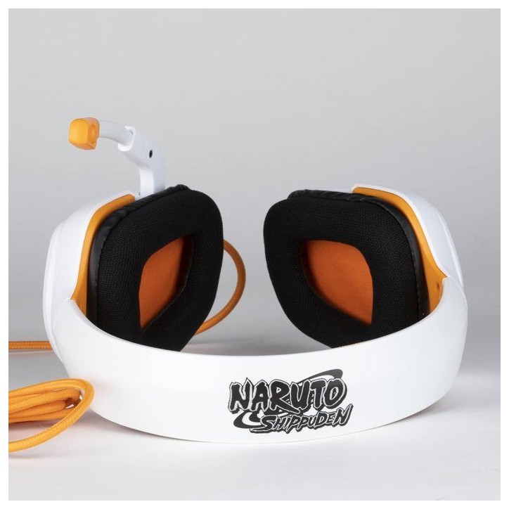 Casque gaming - Filaire - PS4, PS5, Switch, Xbox One et Series X|S - Konix - Naruto Shippuden - Microphone - Câble 1,5 m - Naru