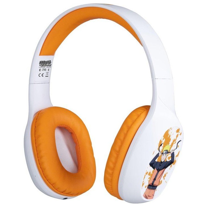 Casque audio supra-auriculaire sans fil - Konix - Naruto Shippuden - Bluetooth 5.3 smartphones et tablettes - Autonomie 30 h Casque audio supra-auriculaire sans fil - Konix - Naruto Shippuden - Bluetooth 5.3 smartphones et tablettes - Autonomie 30 h