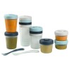 BÉABA - Lot 12 Portions Conservation et 2 Cuilleres Silicone - Pack 1
