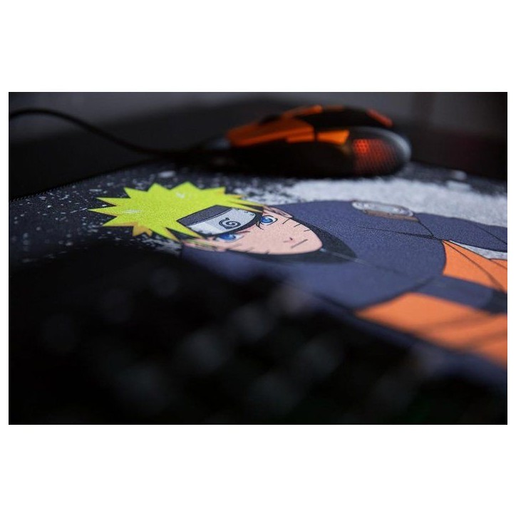 Tapis de souris gaming - KONIX - Naruto Shippuden - XXL 90 x 46 cm - Base antidérapante en caoutchouc - Noir Tapis de souris gaming - KONIX - Naruto Shippuden - XXL 90 x 46 cm - Base antidérapante en caoutchouc - Noir