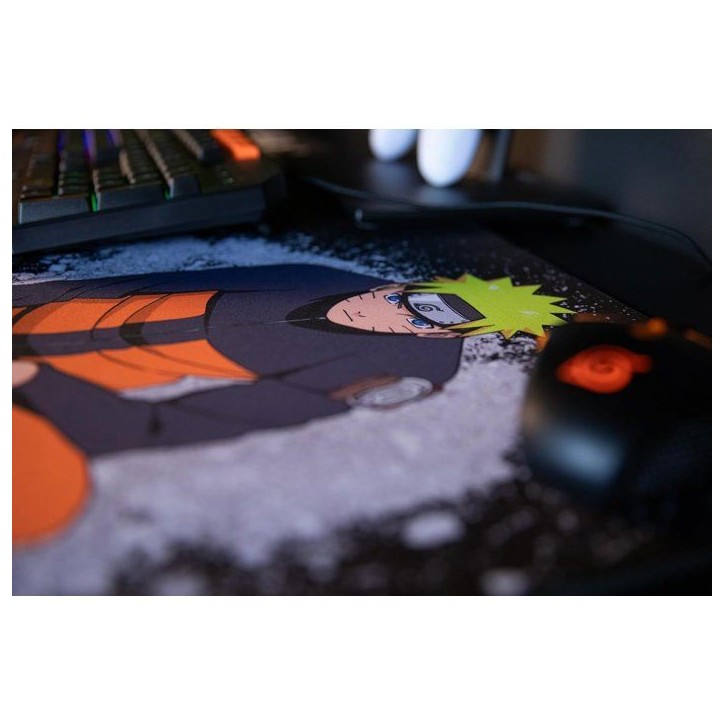 Tapis de souris gaming - KONIX - Naruto Shippuden - XXL 90 x 46 cm - Base antidérapante en caoutchouc - Noir Tapis de souris gaming - KONIX - Naruto Shippuden - XXL 90 x 46 cm - Base antidérapante en caoutchouc - Noir