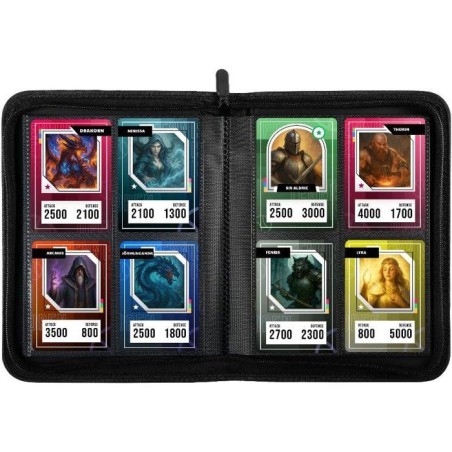 Mini album Premium 160 cartes a collectionner - Konix - 4 pochettes 63