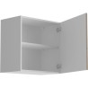 OSLO Meuble haut 1 porte - Décor Chene Jackson - L 60 x P 36 x H 58 c