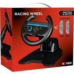 Volant Racing Wheel - Manette Joy-Con Nintendo Switch 2 - Konix - Comp