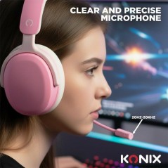 Casque gaming - Filaire - Konix - Nintendo Switch 2, PS5 et Xbox Serie