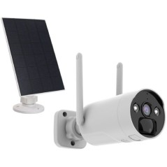Caméra 4MP rechargeable + Panneau solaire - KYF - Pour KIT écran 7'
