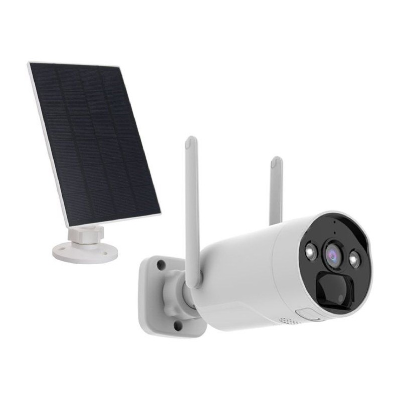 Caméra 4MP rechargeable + Panneau solaire - KYF - Pour KIT écran 7'