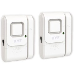 Lot de 2 mini alarmes - KYF - Fenetre/porte - Fonction carillon
