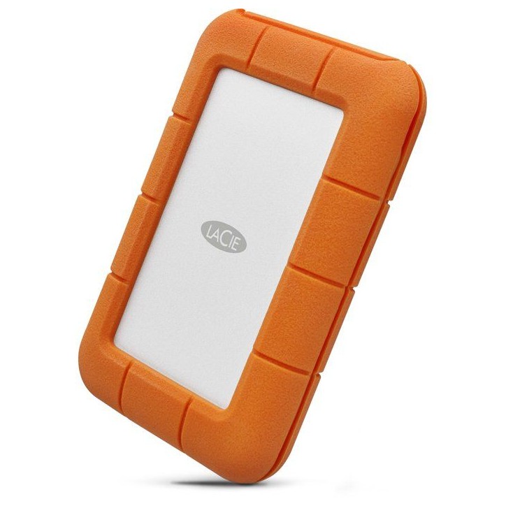 Disque dur externe - LACIE - Rugged USB-C STFR5000800 - 5 To - 3.2 Gen 1 - Gris / Jaune Disque dur externe - LACIE - Rugged USB-C STFR5000800 - 5 To - 3.2 Gen 1 - Gris / Jaune