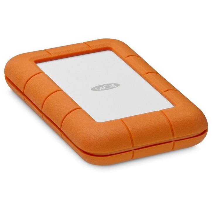 Disque dur externe - LACIE - Rugged USB-C STFR5000800 - 5 To - 3.2 Gen 1 - Gris / Jaune Disque dur externe - LACIE - Rugged USB-C STFR5000800 - 5 To - 3.2 Gen 1 - Gris / Jaune