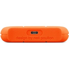 Disque dur externe - LACIE - Rugged Mini STJJ5000400 - 5 To - 3.2 Gen 1 - Orange