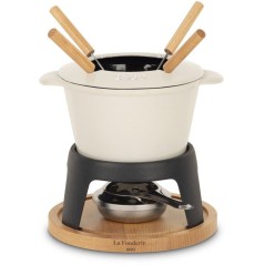 Fondue en fonte émaillée - LA FONDERIE 1890 - MONT JOLY - 1,2 L - 4
