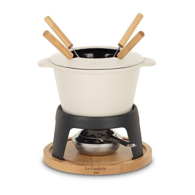 Fondue en fonte émaillée - LA FONDERIE 1890 - MONT JOLY - 1,2 L - 4