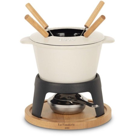 Fondue en fonte émaillée - LA FONDERIE 1890 - MONT JOLY - 1,2 L - 4