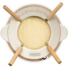 Fondue en fonte émaillée - LA FONDERIE 1890 - MONT JOLY - 1,2 L - 4