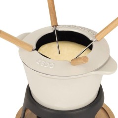 Fondue en fonte émaillée - LA FONDERIE 1890 - MONT JOLY - 1,2 L - 4