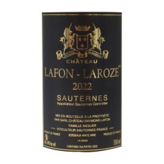Château Lafon-Laroze 2022 Sauternes - Vin blanc de Bordeaux