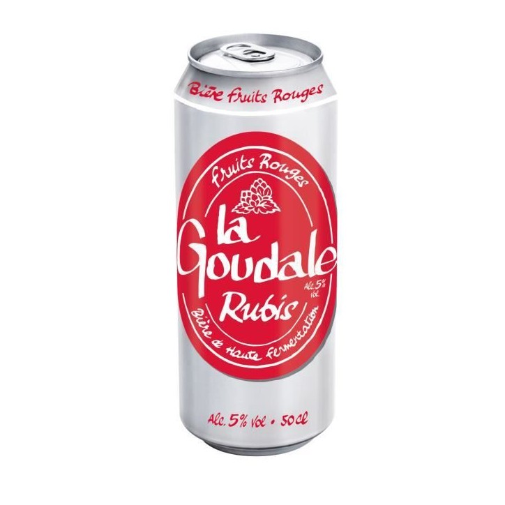 Goudale Rubis 5° - 12 boites de 50cl Goudale Rubis 5° - 12 boites de 50cl