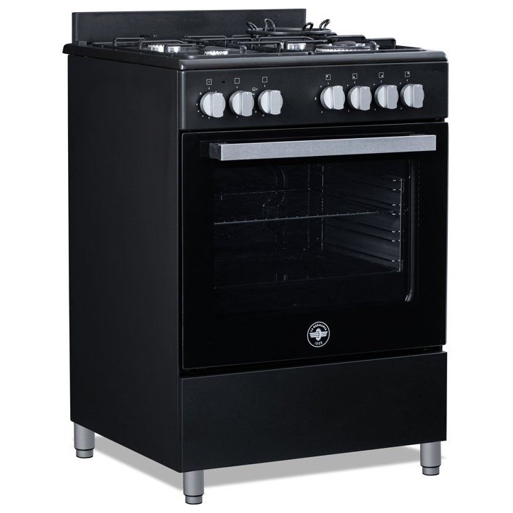 Cuisiniere a gaz BERTAZZONI LA GERMANIA PIA60GN - 4 foyers - 10,35 kW - 60 cm - Noir Cuisiniere a gaz BERTAZZONI LA GERMANIA PIA60GN - 4 foyers - 10,35 kW - 60 cm - Noir