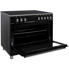 Cuisiniere vitrocéramique BERTAZZONI LA GERMANIA CD9VN - 5 foyers - 2