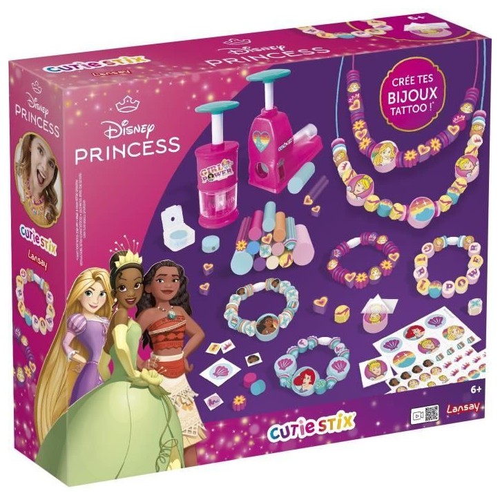 Atelier créatif - LANSAY - Disney Princess - 14 Stix - Découpe et perçage - Des 6 ans Atelier créatif - LANSAY - Disney Princess - 14 Stix - Découpe et perçage - Des 6 ans