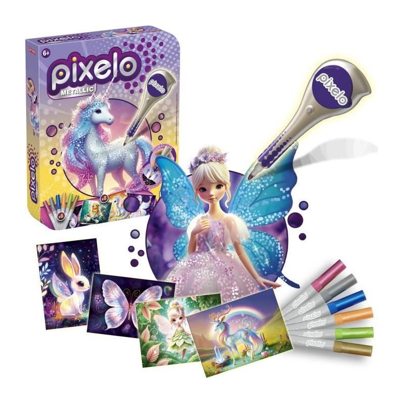 Pixelo - LANSAY - Créations métalliques - Des 6 ans