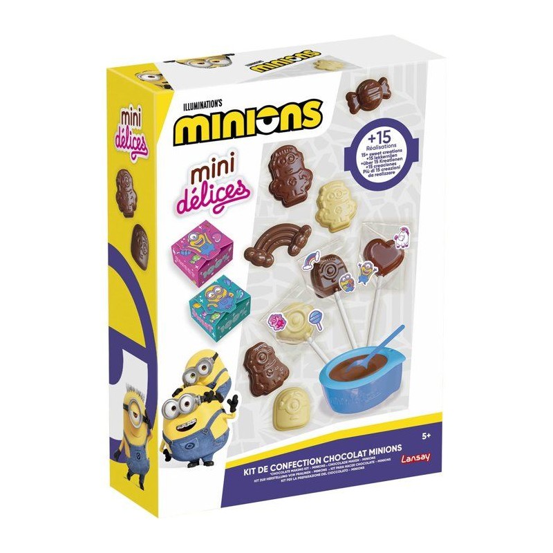 Mini délices - LANSAY - Choco Minions - Des 6 ans