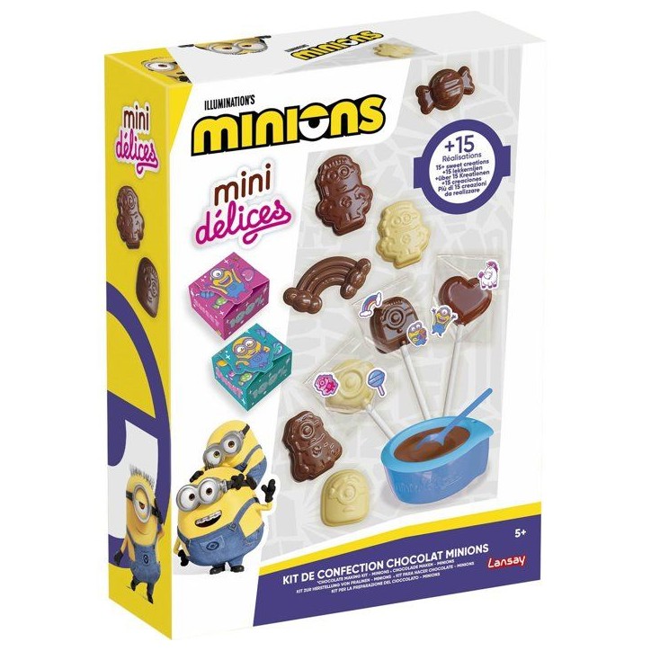 Mini délices - LANSAY - Choco Minions - Des 6 ans Mini délices - LANSAY - Choco Minions - Des 6 ans