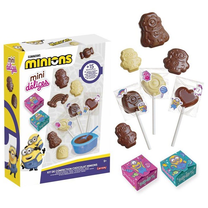 Mini délices - LANSAY - Choco Minions - Des 6 ans Mini délices - LANSAY - Choco Minions - Des 6 ans