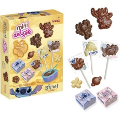 Mini délices - LANSAY - Kit de confection chocolat Stitch & Angel - Des 6 ans